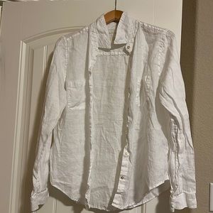 Lilly Pulitzer linen button down - size large